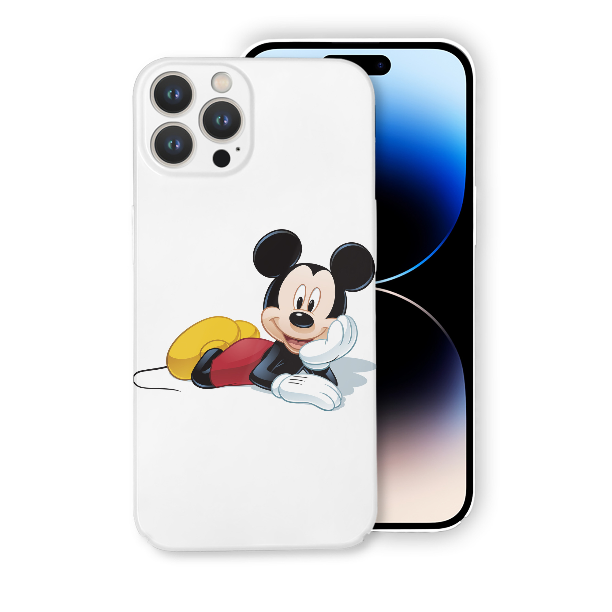 （画像用） ミッキーマウス Mickey Mouse 【iPhone 14シリーズ対応】ハードケース